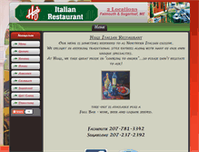 Tablet Screenshot of hugsitalian.com